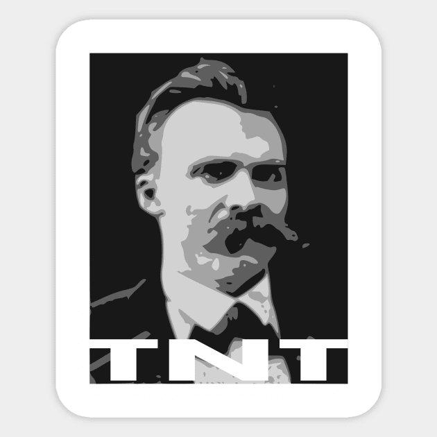 Funny Nietzsche TNT Sticker by Wesley32